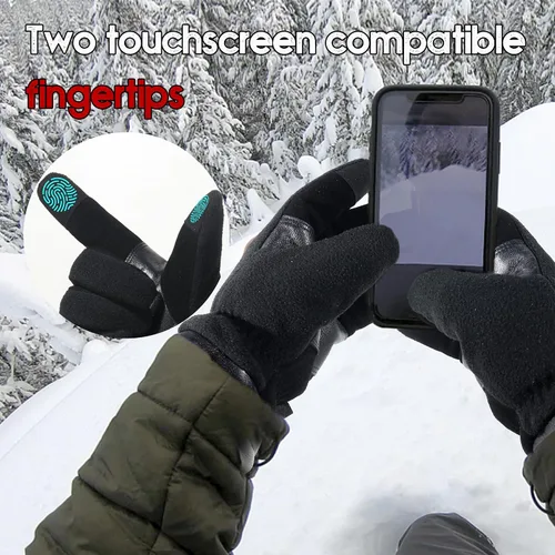 Vista 2 de HANDLANDY Winter Work Gloves, 3M Thinsulate Waterproof Insulated Gloves