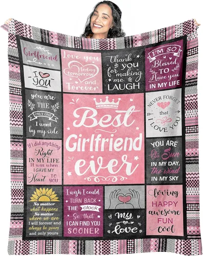 Vista 12 de Regalos de cumpleaños para mujer, manta de 60 x 50 pulgadas, regalos de cumpleaños para mejores amigas, manta de mejor amiga para el trabajo, regalo