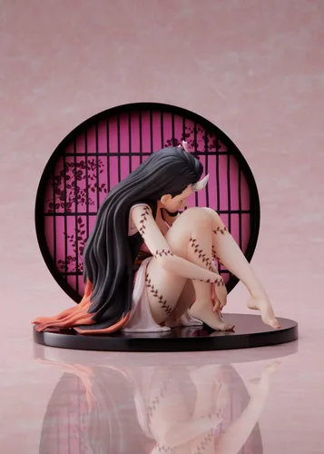 Vista 4 de Aniplex Demon Slayer: Kimetsu no Yaiba Statuette Entertainment District Arc Nezuko Kamado (versión avanzada de formulario demonio)