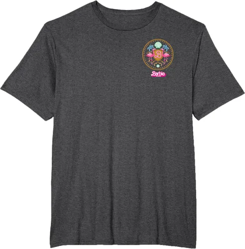 Vista 17 de Barbie The Movie - Camiseta Flamingo Crest Negro