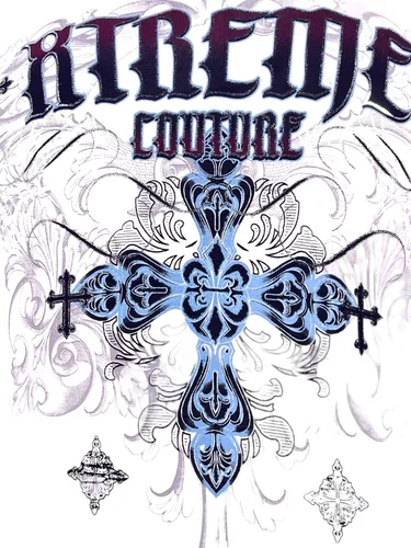 Vista 8 de Xtreme Couture por Affliction Men T-Shirt Classic Crest Biker MMA Gym S-4X $40
