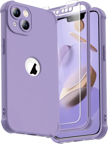 Vista 111 de ORETECH Funda para iPhone 11, con [2 protectores de pantalla de vidrio templado] [prueba de caídas de grado militar de 10 pies]