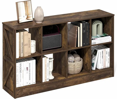Vista 21 de Furinno Viola Estantería de Libros, Librero de 3 Niveles, Organizador de Almacenamiento en Cubos Estantería con Estante Abierto, con Contenedores