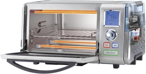 Vista 2 de Horno eléctrico de convección y de vapor marca Cuisinart, Modelo nuevo, Acero inoxidable