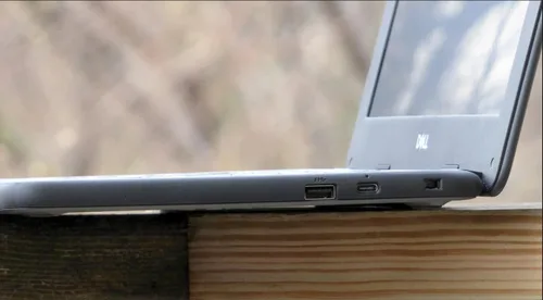 Vista 9 de Dell 3100 Intel Celeron N4020 1.1GHz 4GB 32GB Webcam 11.6 Pantalla táctil Chromebook Chrome OS VH5H8