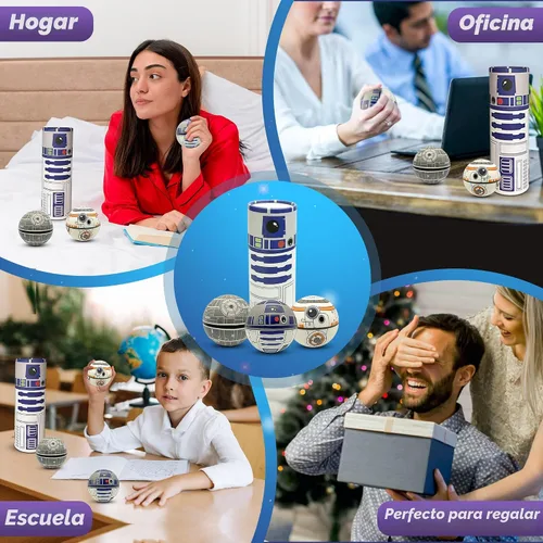 Vista 2 de StarWar Conjunto de Pelotas Antiestrés - Juguete Fidget Pop para Niños y Adultos, Fidget de Alivio, Uso Anti Apretón Jugar/Decorar/Ayudar a Aliviar