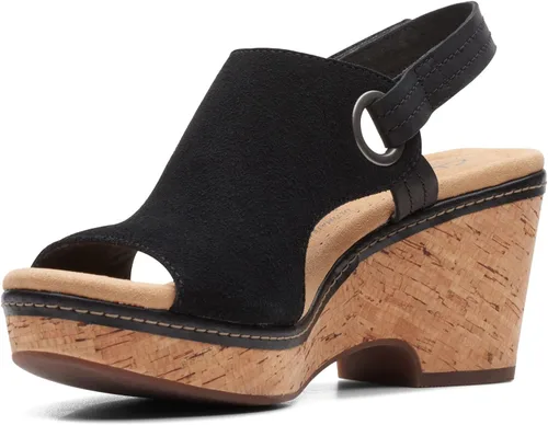 Vista 5 de Clarks Sandalias de cuña Giselle Sea para mujer