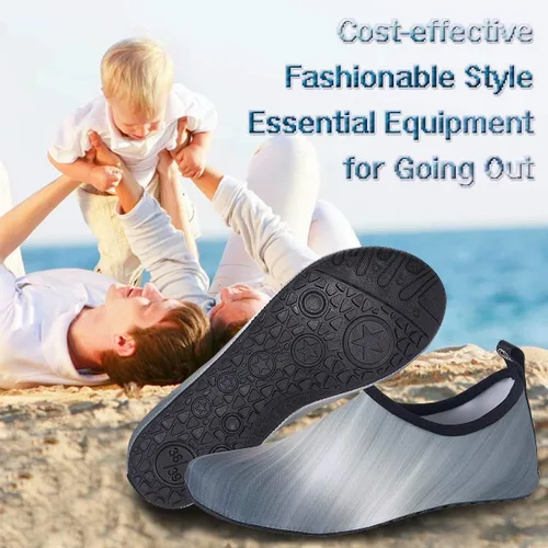 Vista 6 de YALOX Zapatos acuáticos para mujeres y hombres, para exteriores, natación, de secado rápido que dan la sensación de estar descalzo y , para surf