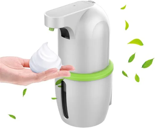 Vista 11 de Dispensador automático de jabón de espuma USB recargable sin contacto Sensor infrarrojo automático IPX5 impermeable de la cocina inteligente baño