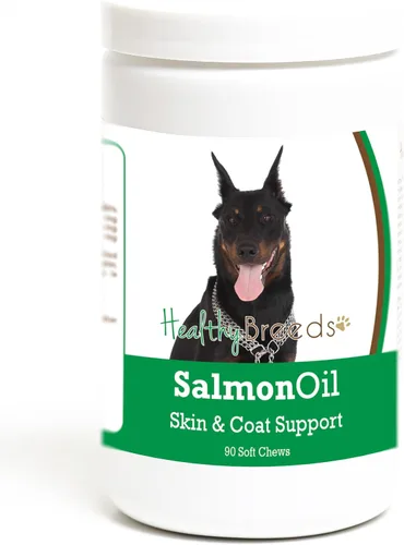 Vista 144 de Healthy Breeds Affenpinscher - Masticables suaves de aceite de salmón, 90