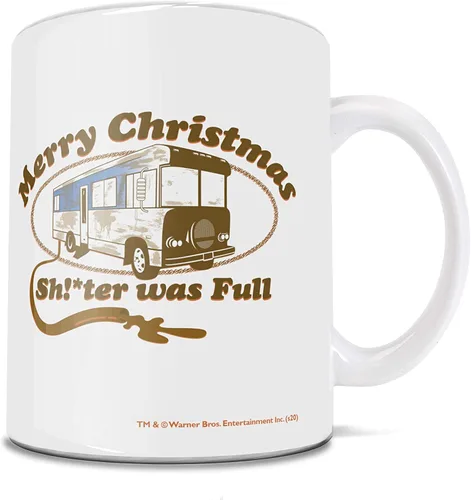 Vista 487 de Trend Setters Friends the Television Show – 25 años – Mercancía oficial – Taza de café o té de cerámica blanca de 11 onzas – perfecta para regalar