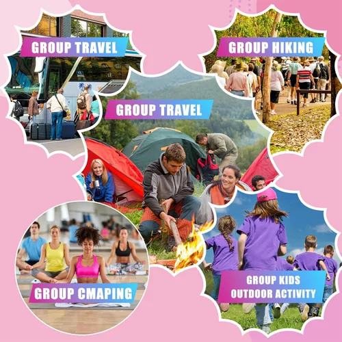 Vista 5 de 100 bolsas de mochila con cordón a granel, bolsas de cuerda para gimnasio, escuela, viajes, regalos de bricolaje, Rosa claro