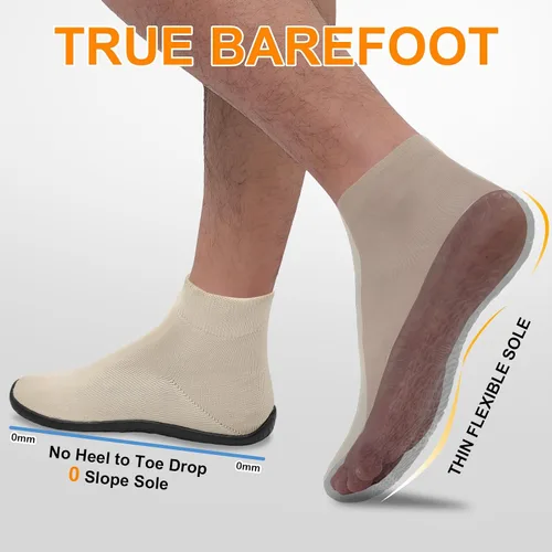 Vista 3 de SKASO Calcetines minimalistas para mujeres y hombres con suela multiusos y ultra portátil y antideslizante