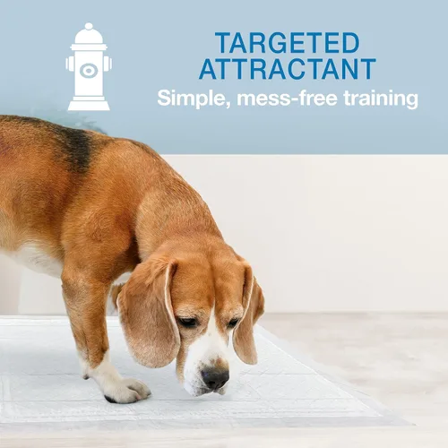Vista 6 de Four Paws Wee-Wee - Almohadillas para orinar súper absorbentes sin perfume para perros y cachorros con borde Insta-Rise para perros, a prueba