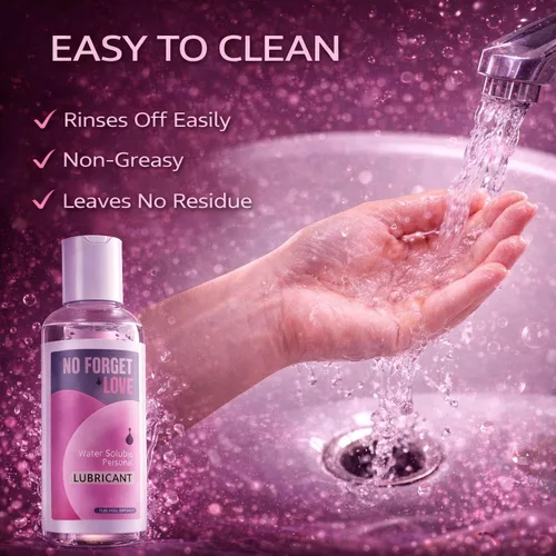 Vista 5 de Lubricante personal a base de agua prémium para hombres y mujeres, gel íntimo suave, duradero y no pegajoso, seguro para condones, compatible
