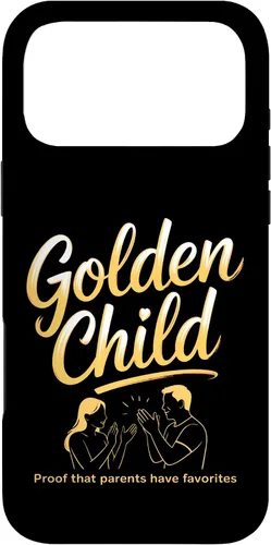 Vista 22 de Golden Child Mom's Favorite Gifted Kids Sibling Rivalry Art Case for iPhone 16