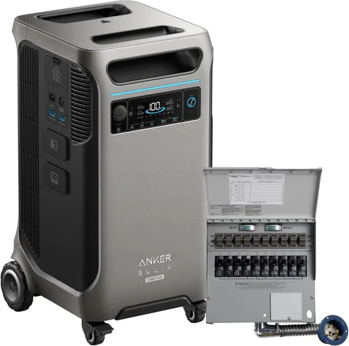 Vista 13 de Anker SOLIX F3800 Power Station con doble concentrador de alimentación y 2