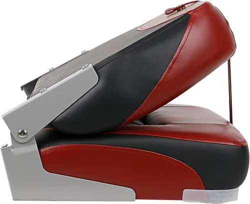 Vista 3 de XGEAR Asiento de barco de lujo con respaldo bajo/alto, asiento plegable para barco de pesca