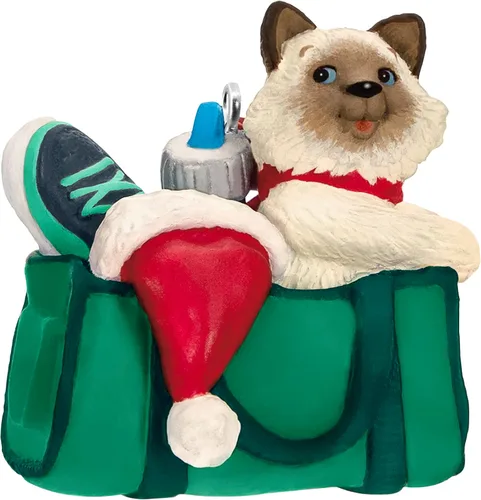 Vista 10 de Hallmark Keepsake Adorno de Navidad 2024, gatitos traviesos, regalos para amantes de los animales