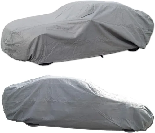 Vista 10 de Fundas impermeables para automóvil de 7 capas para todo tipo de clima, funda resistente para automóviles y automóviles, cubierta de lluvia