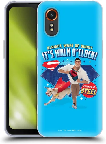 Vista 8 de Head Case Designs Officially Licensed DC League of Super Pets Ace Graphics Soft Gel Case Compatible with Samsung Galaxy Xcover7 5G