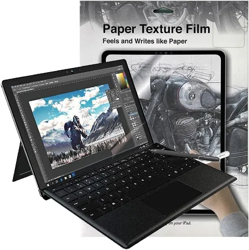 Vista 8 de Protector de pantalla con textura de papel para iPad Mini 4/5 2019, 7.9 pulgadas, antirreflejos, mate, fabricado en Japón, compatible con Apple