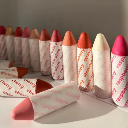 Vista 9 de Axiology Crayones multibarra para ojos, labios, mejillas, bálmicos, juego de regalo dúo, cremoso, construible, ligero, hidratante, rubor, barra