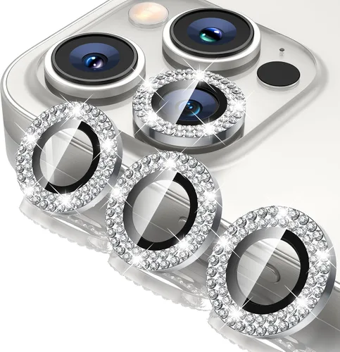 Vista 8 de Tensea Protector de lente de cámara Compatible para iPhone 17 Pro Max/17 Pro/15 Pro Max/15 Pro/16 Pro Max/16 Pro/14 Pro Max/14 Pro, Cubierta