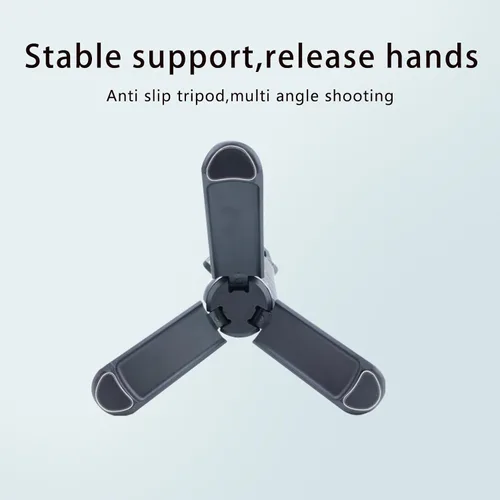 Vista 5 de Mini trípode para DJI Osmo Pocket 3, para bolsillo 3 cardán cámara trípodes soporte de escritorio