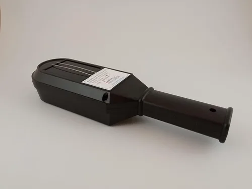 Vista 5 de Lámpara mineral UV 8W 254nm UVC de onda corta alimentada por batería/CC con filtro de luz visible (AI-4UV21M 8W lámpara UV)