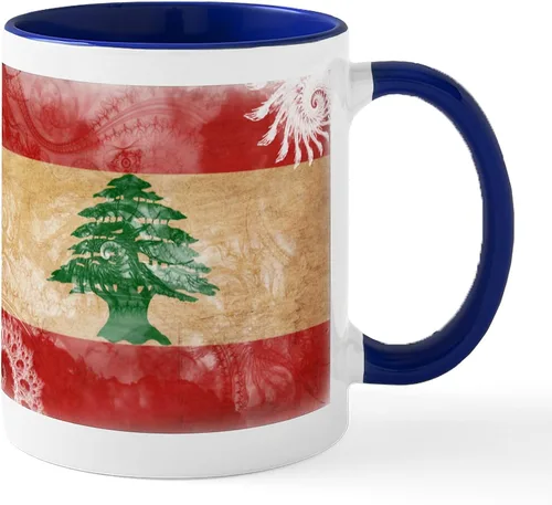 Vista 54 de CafePress #1 - Taza de café de cerámica libanesa de 11 oz (11.0 fl oz)