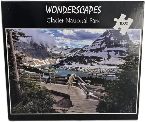 Vista 2 de Wonderscapes - Rompecabezas del Parque Nacional Glacier, 1000 piezas