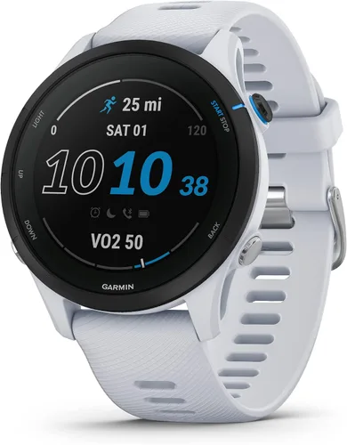 Vista 7 de Garmin Forerunner® 255, reloj inteligente GPS para correr, información avanzada, batería de larga duración, gris pizarra