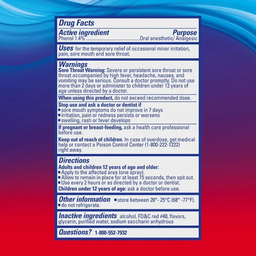 Vista 7 de Diabetic Tussin Alivio del dolor de garganta sin azúcar, espray anestésico de garganta para personas con diabetes, cereza silvestre, 6 onzas líquidas