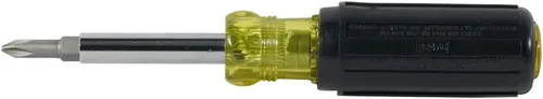 Vista 3 de Klein Tools 32476 - Destornillador multicabezal/llave de tuerca 5 en 1 con 2 ranuradas, 2 Philips y 1 punta de llave de tuerca
