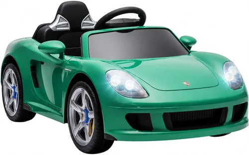 Vista 10 de Qaba Auto de paseo para niños de 12 V, con licencia Porsche Carrera GT con Negro