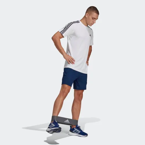 Vista 4 de adidas Pantalones cortos de entrenamiento Essentials Logo para hombre