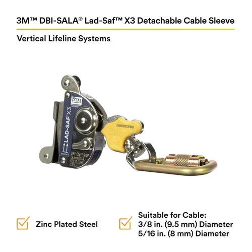 Vista 2 de 3M Funda para cable DBI-SALA YellowBlue
