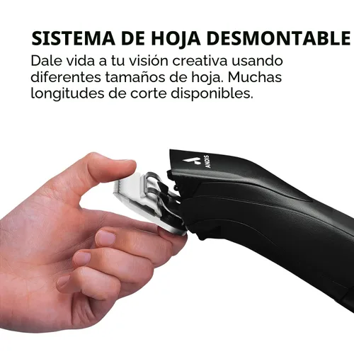 Vista 2 de Andis 64465 CeramicEdge - Cuchilla desmontable con infusión de carbono