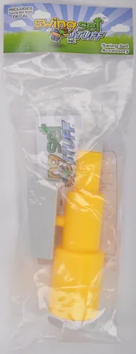 Vista 4 de Swing Set Stuff Inc. Kit combinado monocular con adhesivo SSS Logo Amarillo