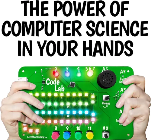 Vista 15 de Mini complemento Code Lab: arco iris LED programable de 15 píxeles. Codificación C ++ para niños de 8 a 12 años y adolescentes. Los niños y niñas