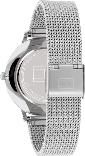 Vista 3 de Tommy Hilfiger Womens Quartz Stainless Steel and Mesh Bracelet Casual Watch