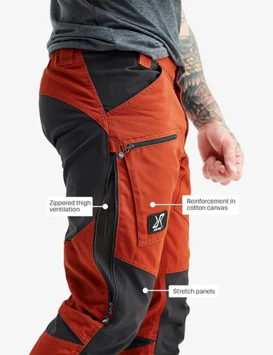 Vista 4 de RevolutionRace Mens Nordwand Pro Pants, Durable and Ventilated Pants for All Outdoor Activities
