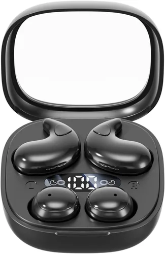 Vista 11 de Paquete de 2 auriculares Sleep para dormir, auriculares Bluetooth con cancelación de ruido para personas que duermen de lado con estuche de carga