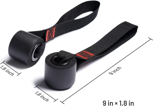 Vista 3 de Slim Panda Door Anchor Strap for Resistance Bands, Door Exercise Equipment with Secure Buckle & No Drill Setup, Multi Point Anchor Gym Attachment