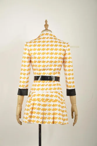 Vista 2 de Weixu Disfraz de cosplay de McNamara de Heather The Musical Rock McNamara para mujer, traje de uniforme escolar