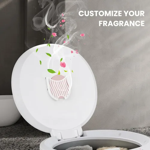 Vista 6 de WELLHUT Calentador de toallas calientes de 21 litros, calentadores de toallas de baño con soporte para fragancia, función de aislamiento, Gris