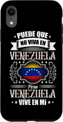 Vista 25 de Funda para iPhone 16 Puede Que Yo No Viva En Venezuela, Pero Venezuela Vive En Mí