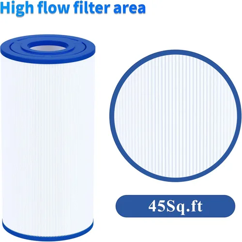 Vista 5 de Cryspool® 05005 Filtro compatible con C-5345, R173584, 817-0014, PLBS50/-M, FC-2970, PLBS50, Cartucho de filtro de spa de 45 pies cuadrados, paquete