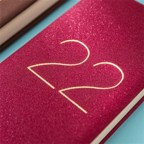 Vista 3 de 48k Small Notebook Agenda for 2022 Pocket Notepad Day Planner Notebook Leather Soft Cover School Planner (Color : A, Size : 48k)
